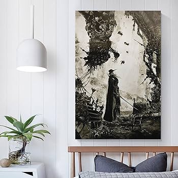 Amazon.co.jp: Yoshitaka Amano 壁の絵 天野喜孝ポスター 壁飾り