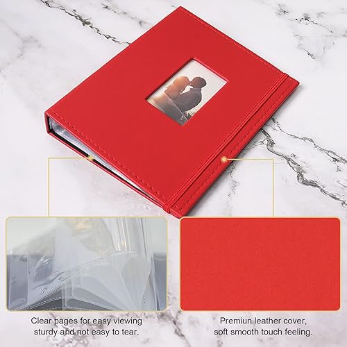 Vista 11 de Vienrose Álbum de fotos Instax Mini 208 fotos Polaroid 2 x 3 Álbum de fotos Polaroid, para cámara instantánea Fujifilm Instax Mini 7s 8 9 11 12 25