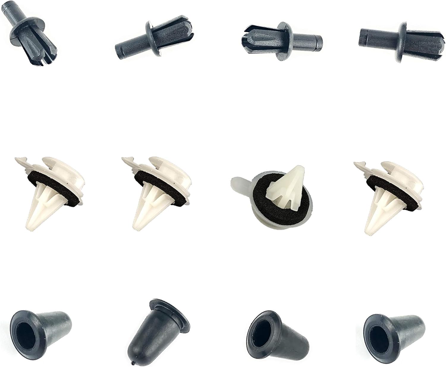 Allmakes 4x4 A Pillar Refit Retainer Clip + Grommet Set for 20032012 Range Rover