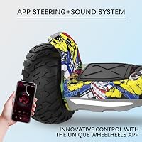 VOUUK 8,5" Hummer Terep Hoverboard Applikációval - Bluetooth, LED Világítás, Erős Motor, 120kg Teherbírás, Felnőtteknek és Gyerekeknek 5