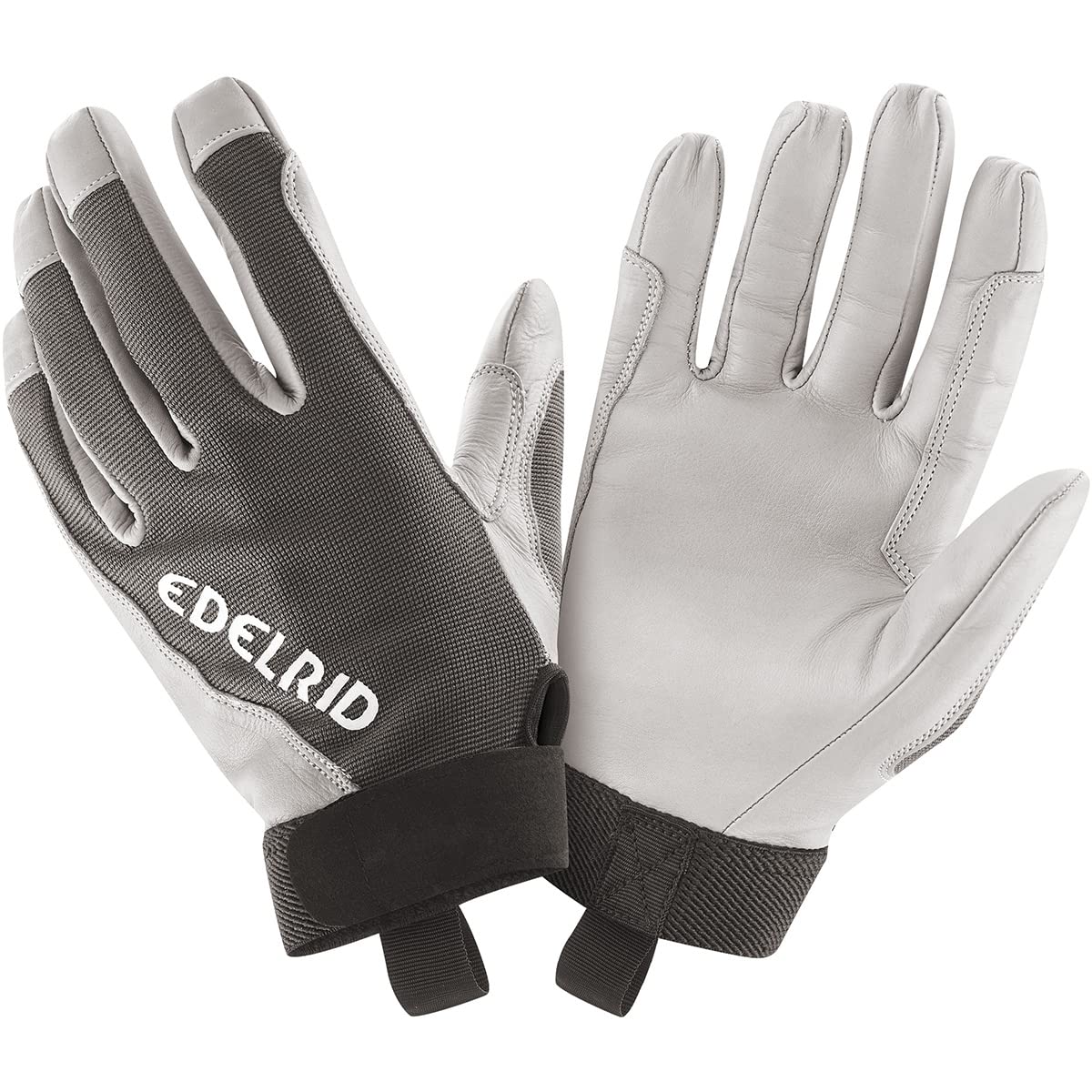 EDELRID Unisex Adult Skinny Glove II, Titanium, L