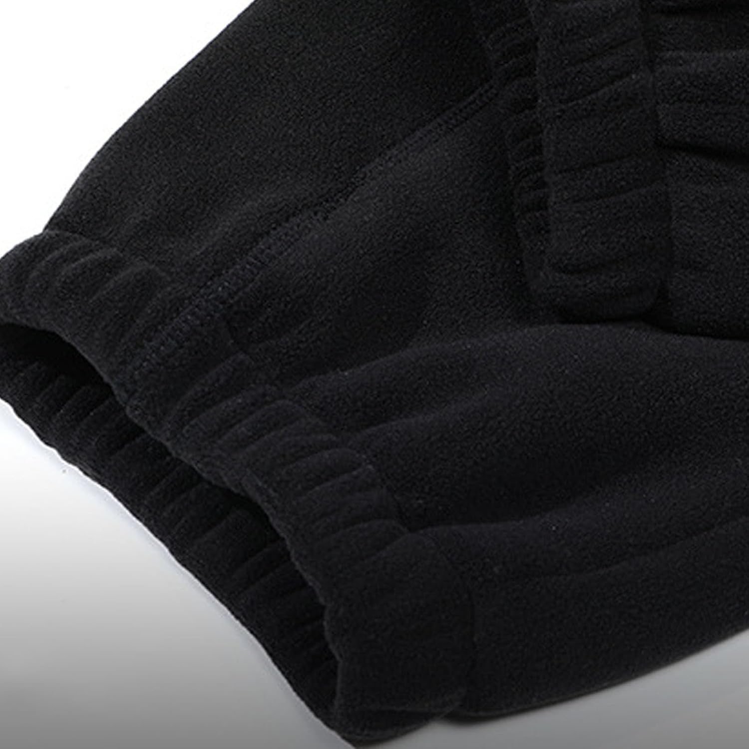Cambkatl Men's Fleece Lined Winter Casual Joggers Sweatpants Elastic Waist Versatile Athletic Track Pants with Pockets