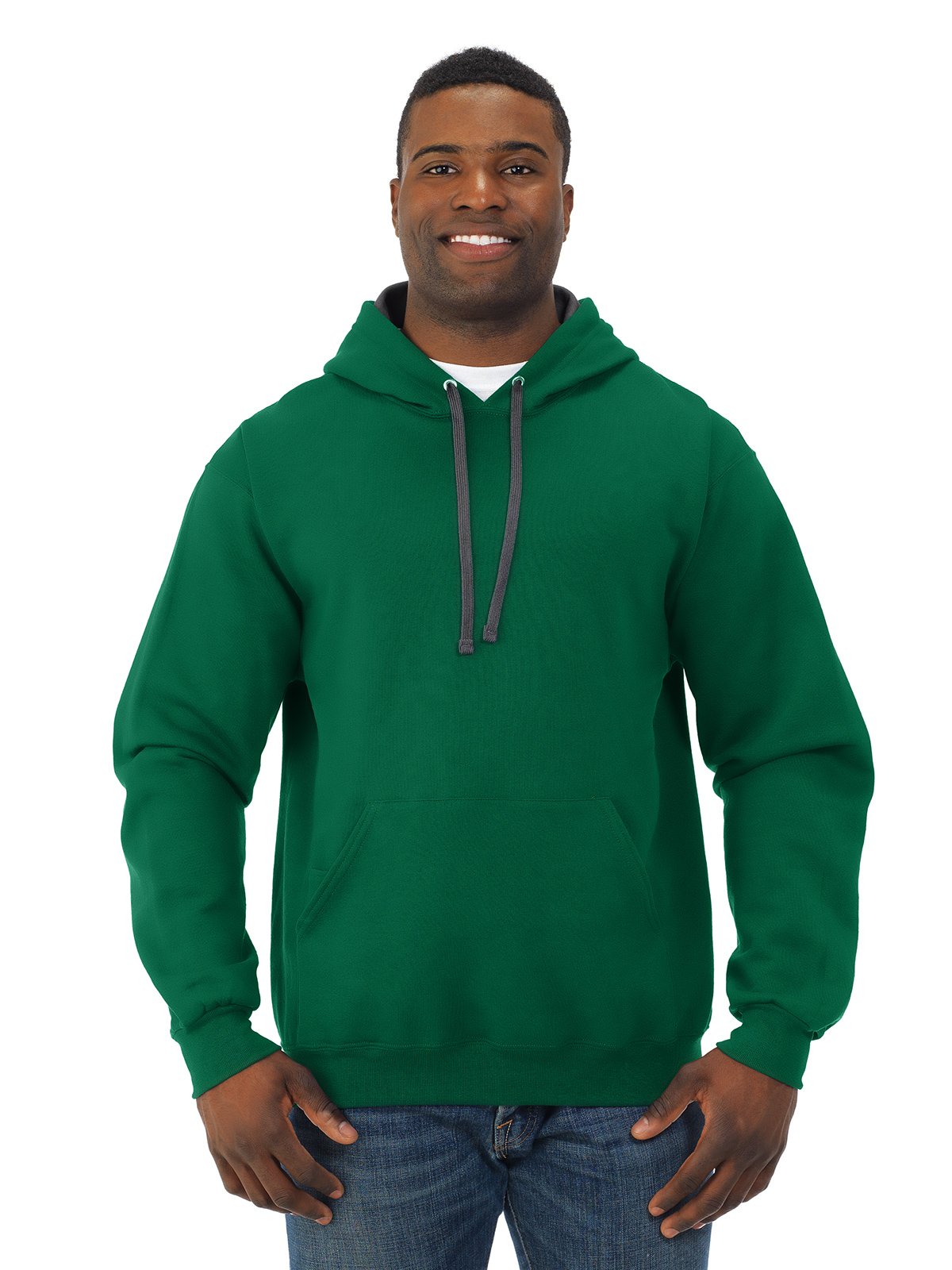 mens Sofspun Fleece Pullover Hoodie