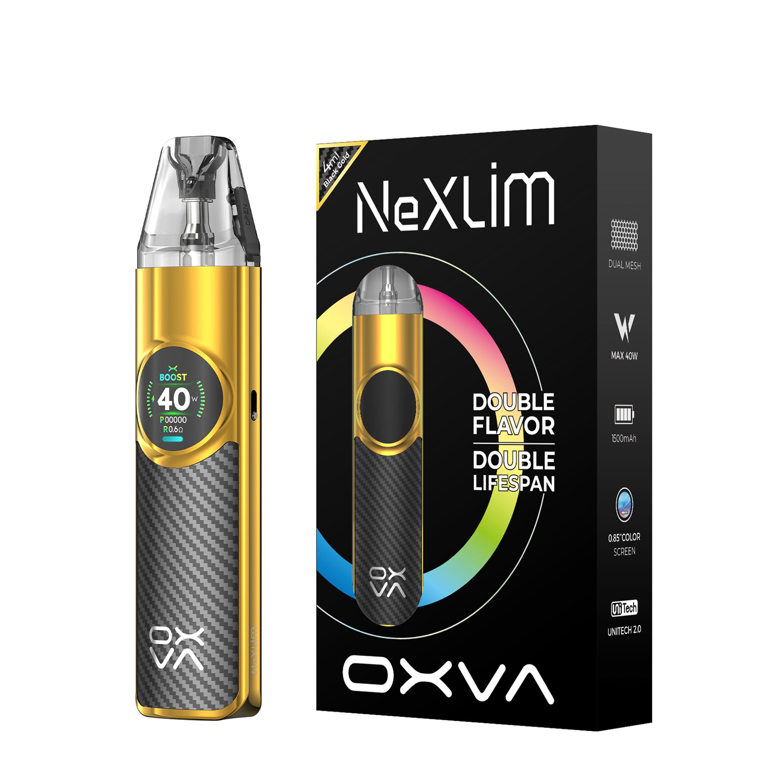 NeXlim Pod Kit For Oxva Pods, Dual Mesh Technology, 1500mAH Battery, 40W Output, 0.85 Display, Eco & Boost Modes, TVDC, 2ml Cartridge No Nicotine, (Lava Gray) : Amazon.co.uk: Electronics & Photo NeXlim Pod Kit For Oxva Pods, Dual Mesh Technology, 1500mAH Battery, 40W Output, 0.85 Display, Eco & Boost Modes, TVDC, 2ml Cartridge No Nicotine, (Lava Gray) : Amazon.co.uk: Electronics & Photo