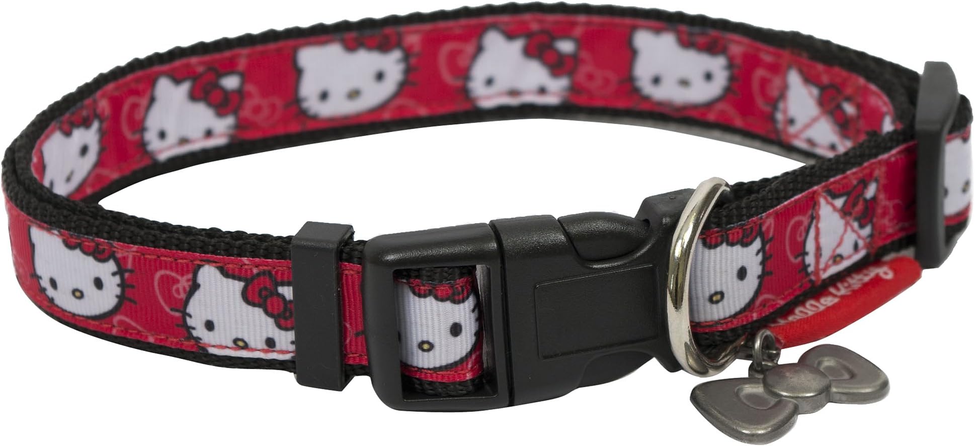 Hello Kitty Premium Dog Collar,red