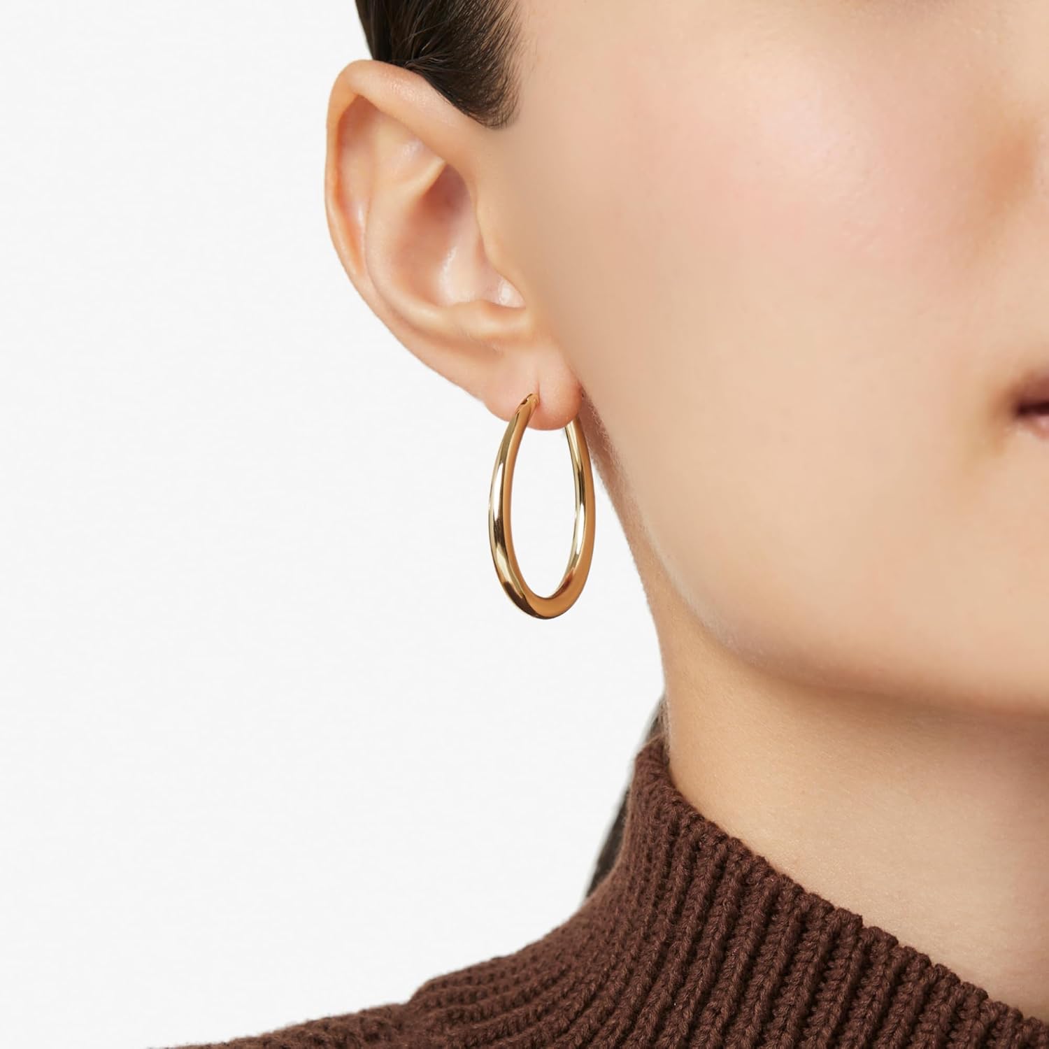 Ana Luisa Hoop Earrings for Women - 14K Gold Plated & Silver Rhodium Plated Assorted Earring Styles - Dainty, Small Gold Hoop Earrings - Hypoallergenic Tarnish-Free Jewelry - Image 4