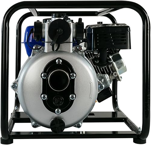 Miniatura 7 de DuroMax XP702HP XP702HP Bomba de agua de alta presión a gas de 208cc 7-HP de 2 pulgadas, 70 GPM, aprobada por 50 estados, XP702HP, azul