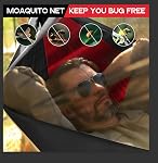 Camping Hammock Mosquito Net,Double & Hamacs Portables Single avec 2 Tree Straps,Tente hammock pour le camping de voyage,Accessoires de camping pour randonnée en plein air intérieur Backpacking Backyard Beach