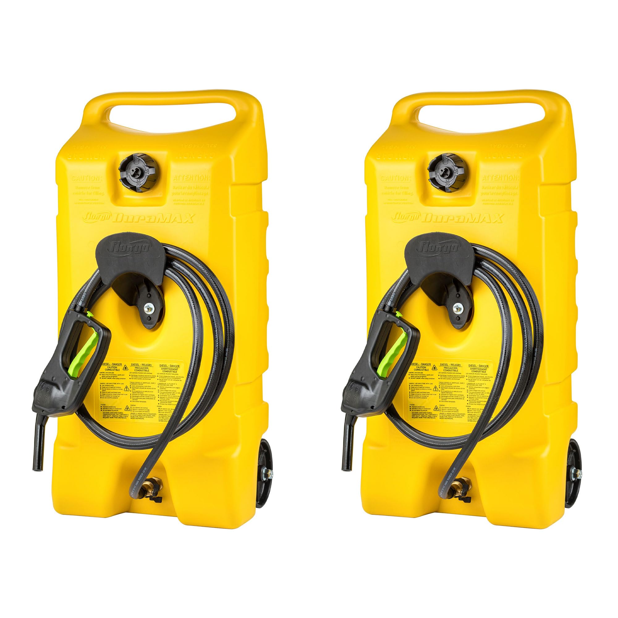 Scepter Flo N Go Duramax 14 Gallon Portable Diesel Gas Fuel Tank