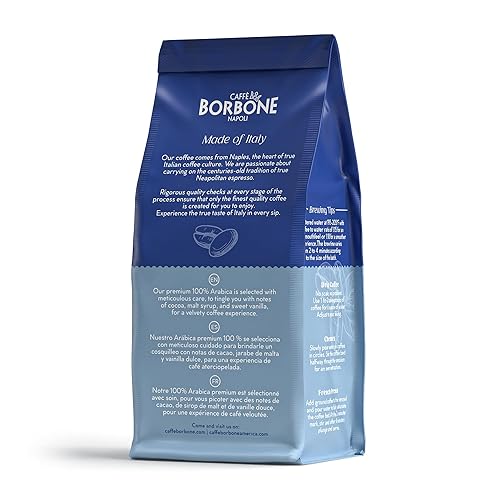 Miniatura 6 de Caffè Borbone Café molido, Crema Classica, mezcla de café premium, con cuerpo, equilibrado, cremoso y sabor suave, fabricado en Italia, 8.8 onzas