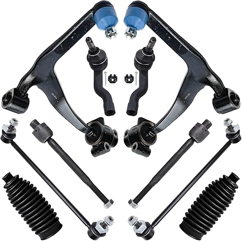 Miniatura 354 de Detroit Axle - Kit de suspensión frontal de 10 piezas para Ford Ranger Mazda B2300 B2500 B3000 B4000, 2 brazos de control superiores, 2 rótulas