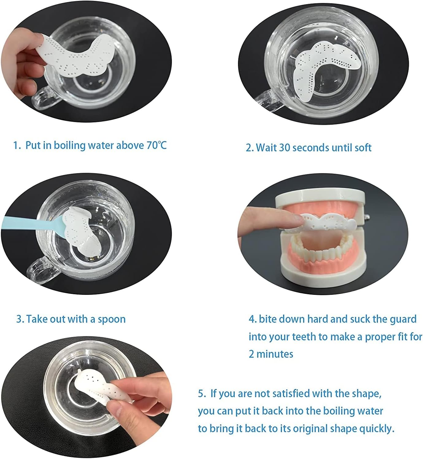 Mouth Guard for Sports Mouthguard Braces MMA Boxing Football Bruxism Basketball Battle Teeth Protection with Case