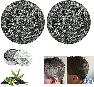 Man Gray Hair Reverse Bar, Mane Gray Reverse Bar, Spartan Bar Soap, Gray White Hair Repair, Unisex, Spartan Grey Hair Shampoo Bar for Men and Women (2pcs)