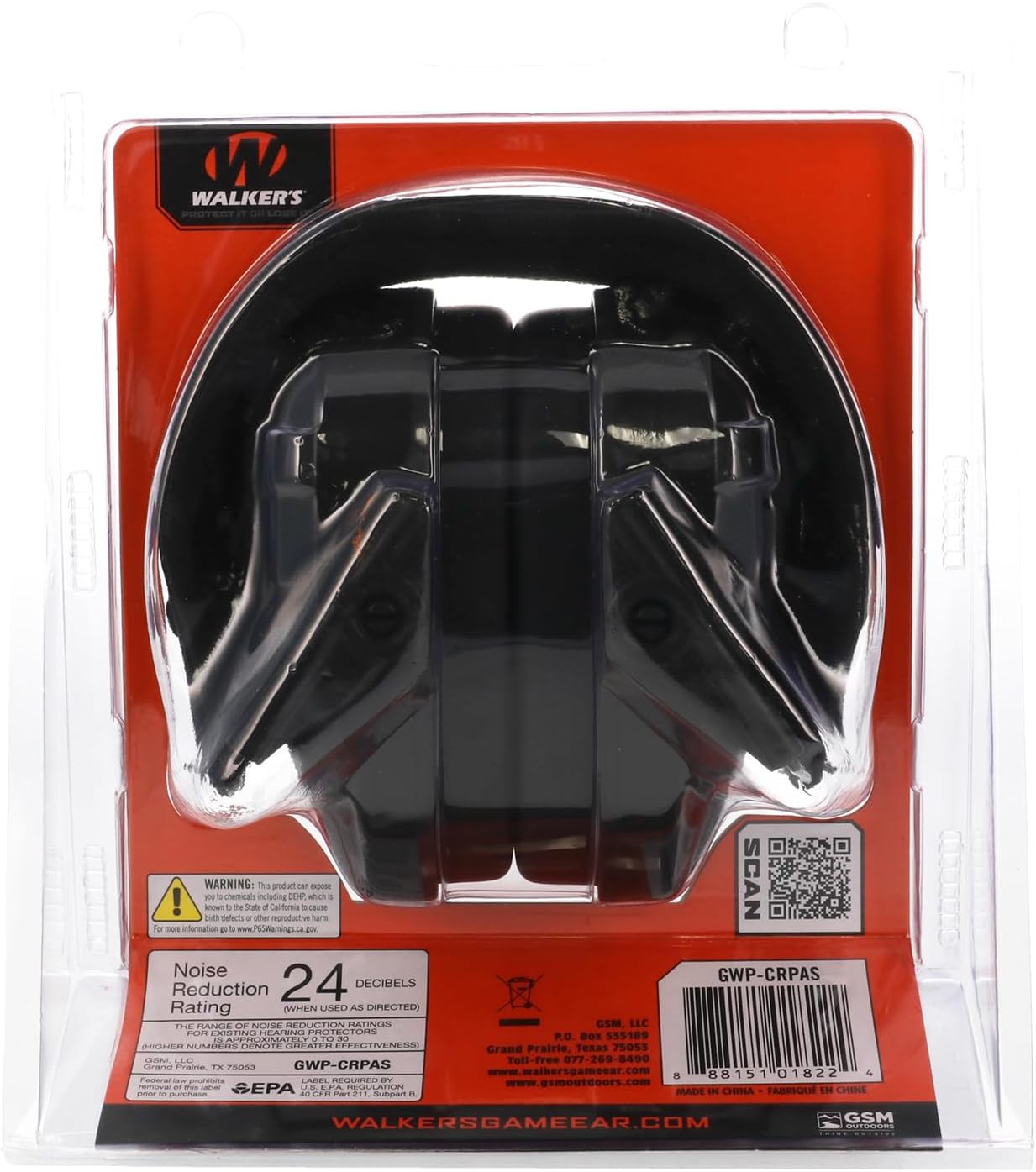 Walker's unisex-adult Walker's Earmuffs