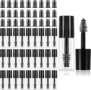 Thinp Tubo de rímel vacío y varita, mini tubo...