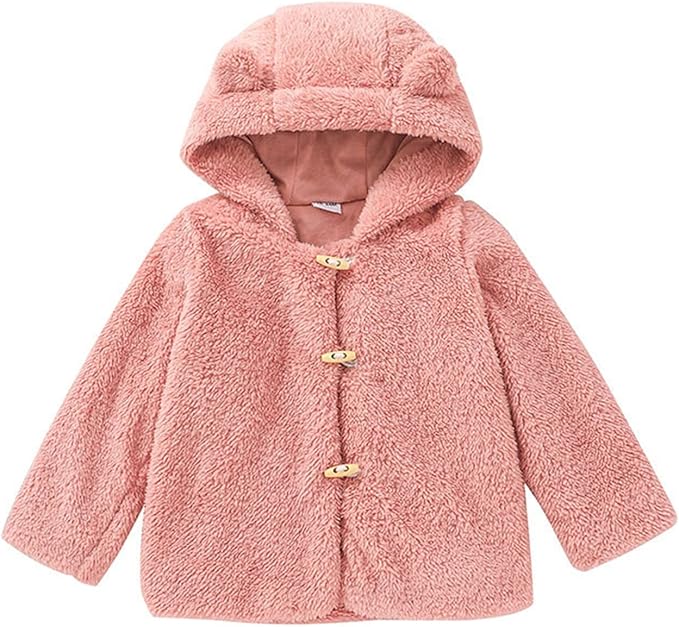 Amazon.co.jp 子供 モコモコ 上着 Regoss ベビー コート 冬 ポンチョ 可愛い フード付き 恐竜 王冠柄 ボアフリース