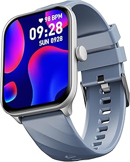 CELLECOR M5 Plus 2.01" IPS HD Display | 700 NITS | BT-Calling | AOD | IP67 | BT v5.4| Smartwatch - Silver Cool Grey-picture-18