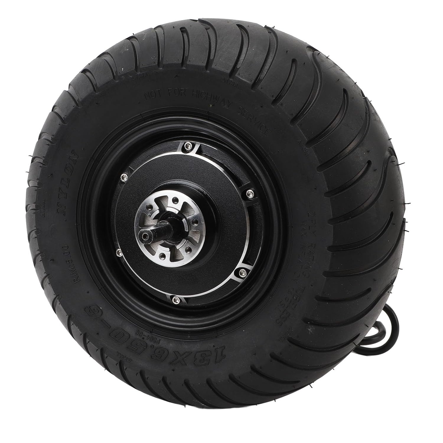 Semme 13in Wheel Hub Motor 48 96V 2500 4000W Dual Hall Brushless DC Vacuum Tire Hub Motor for Electric Motorcycle Scooter and Unicycle