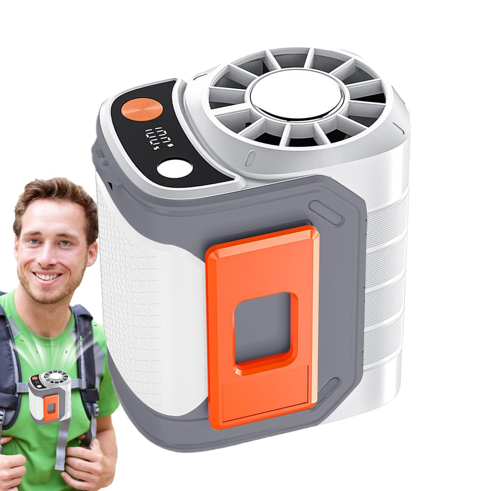 Ventilateur portable de camping et de plage pour des vacances au frais