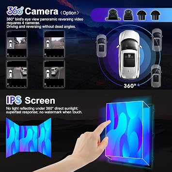 9.7 IPS 2 Din Android 14 Car Radio Suitable For Ford Focus MK3 2012-2018- [6G+128G] - [Built-in Carplay+DSP+GPS] - [Camera+Mic] SWC BT 4G WiFi AUX DAB Head Unit