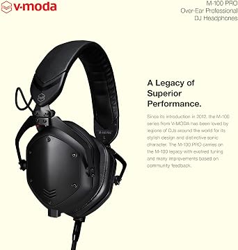 V-MODA DJ, Black, 210mm(W) x 140mm(D) x 85(H) mm