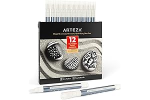 Arteza White Paint Pens: Express Your Creativity On Any Surface!
