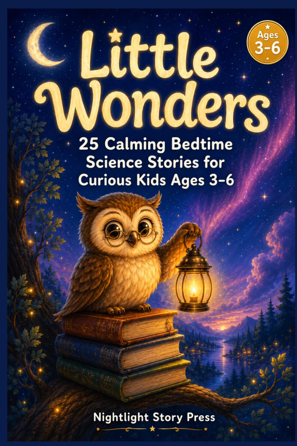 Little Wonders: 25 Calming Bedtime Science Stories for Curious Kids Ages 3–6