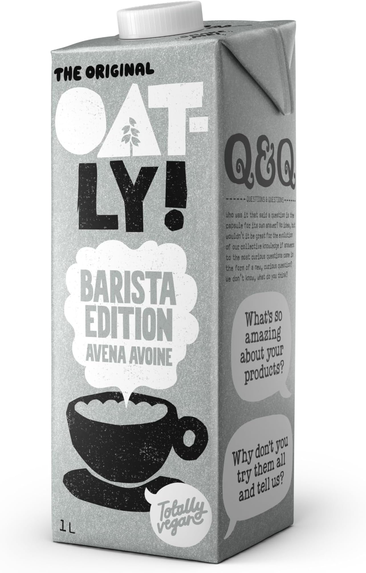Oatly Oat Drink Barista Edition Long Life, 1L