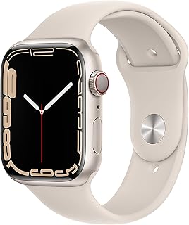 Apple Watch Series 7 (GPS + Cellular, 45MM) - Case Galassia in Alluminio con Cinturino Sport Galassia (Ricondizionato)