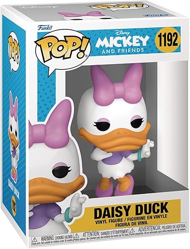 Miniatura 3 de POP Disney Classics Mickey and Friends - Figura de vinilo de Daisy Duck Funko (incluye funda protectora de caja compatible), multicolor, 3.75