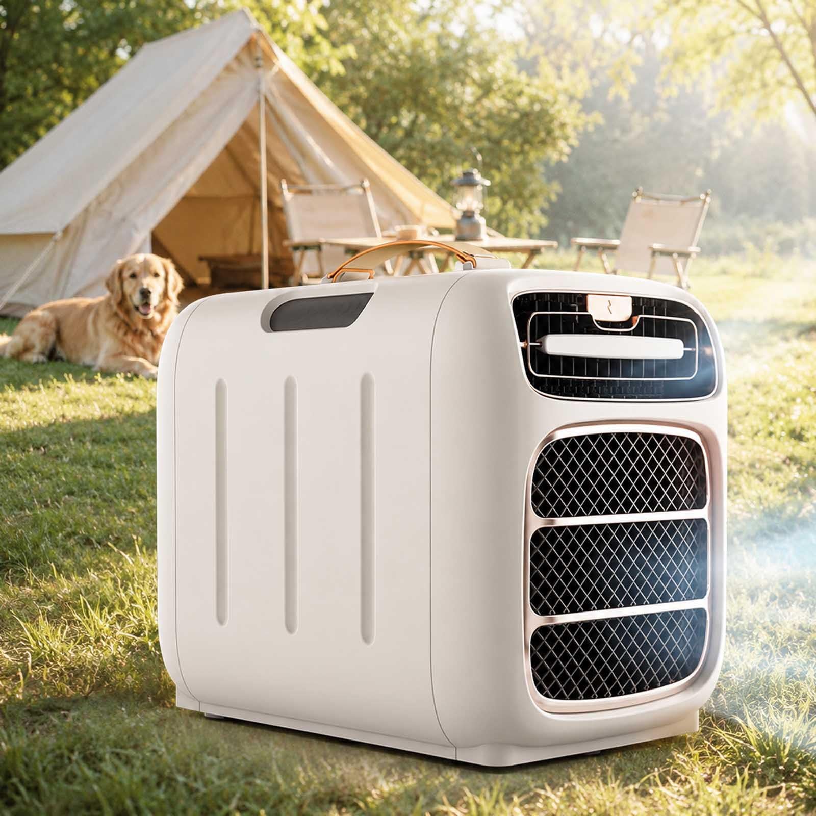 Fast Cooling 5000 Btu Camping Ac With Dehumidifier And 3 Fan Speeds