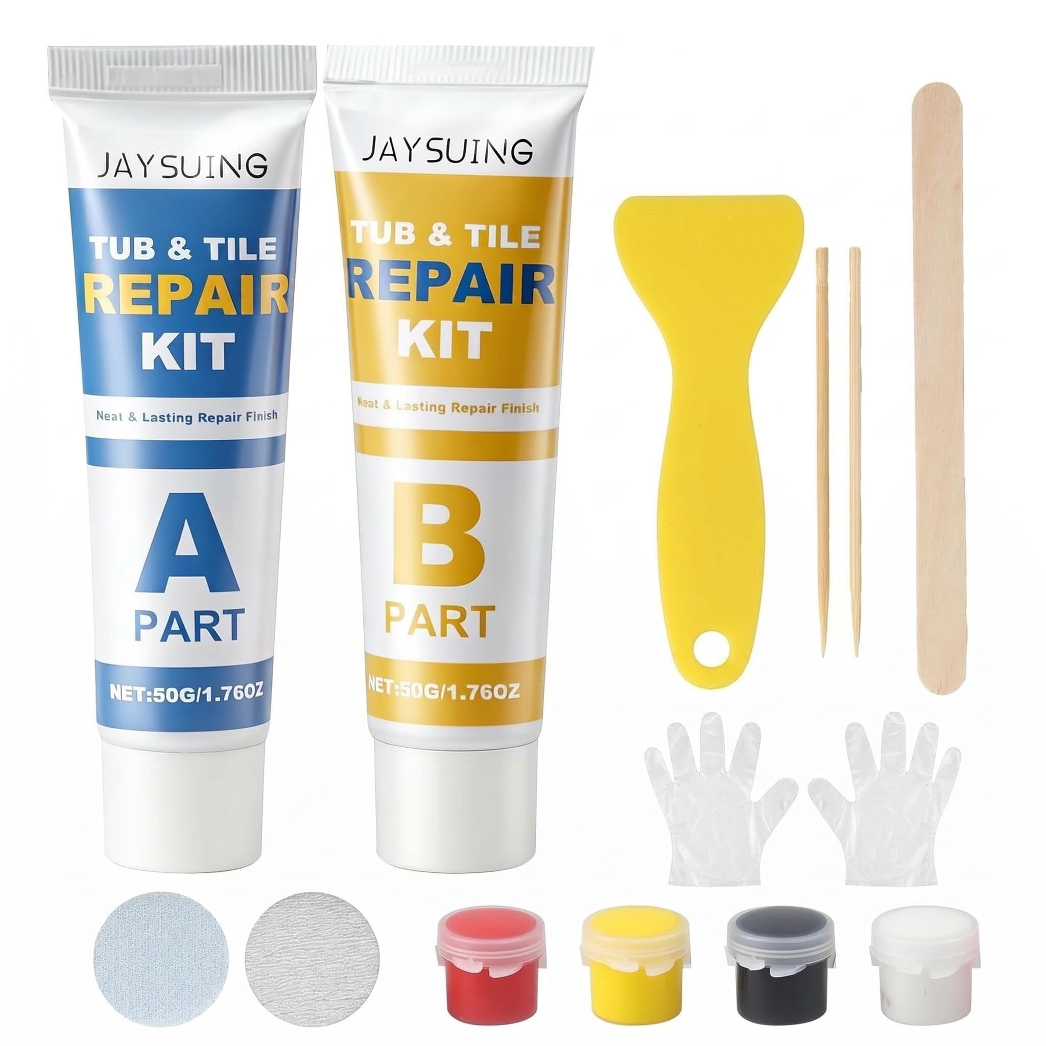 Tile Repair Kit For Ceramic And Marble Surfaces, Ceramic Tile Repair Kit