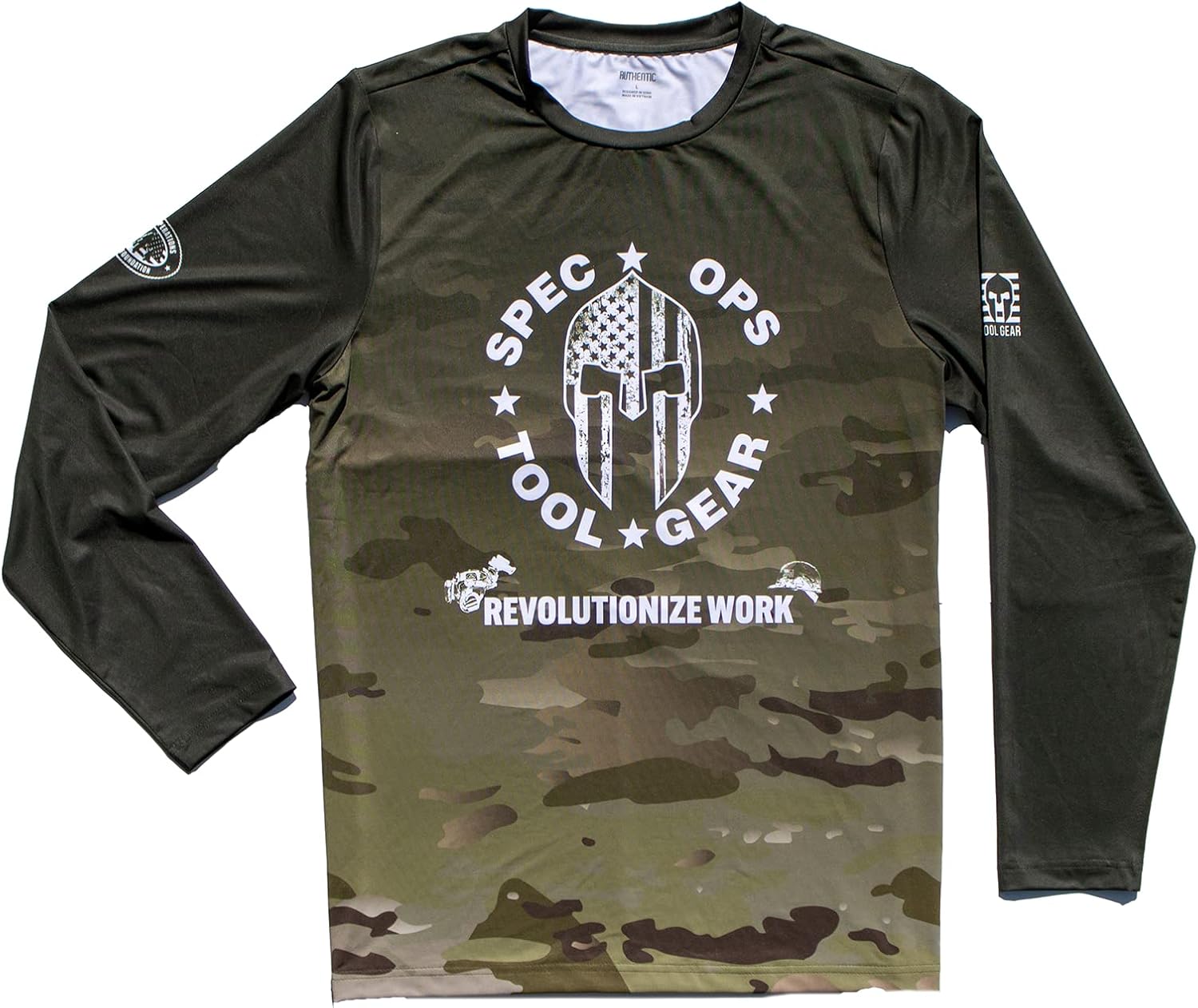 Spec Ops Tool Gear Men’s Tactical Construction Long Sleeve T-Shirt | Breathable Performance Fabric, Work & Outdoor Ready