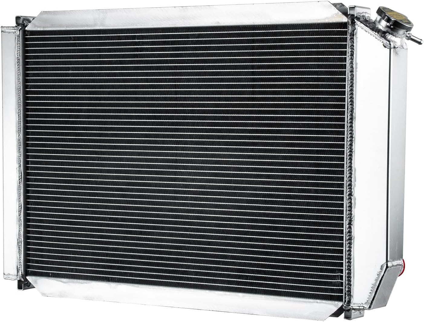 3 Row Radiator + Shroud Fan Compatible with 1979-1993 Ford Mustang GT SVT LX Foxbody 5.0L V8 80 81 82 83 84 85 86 87 88 89 90 91 92 Radiators