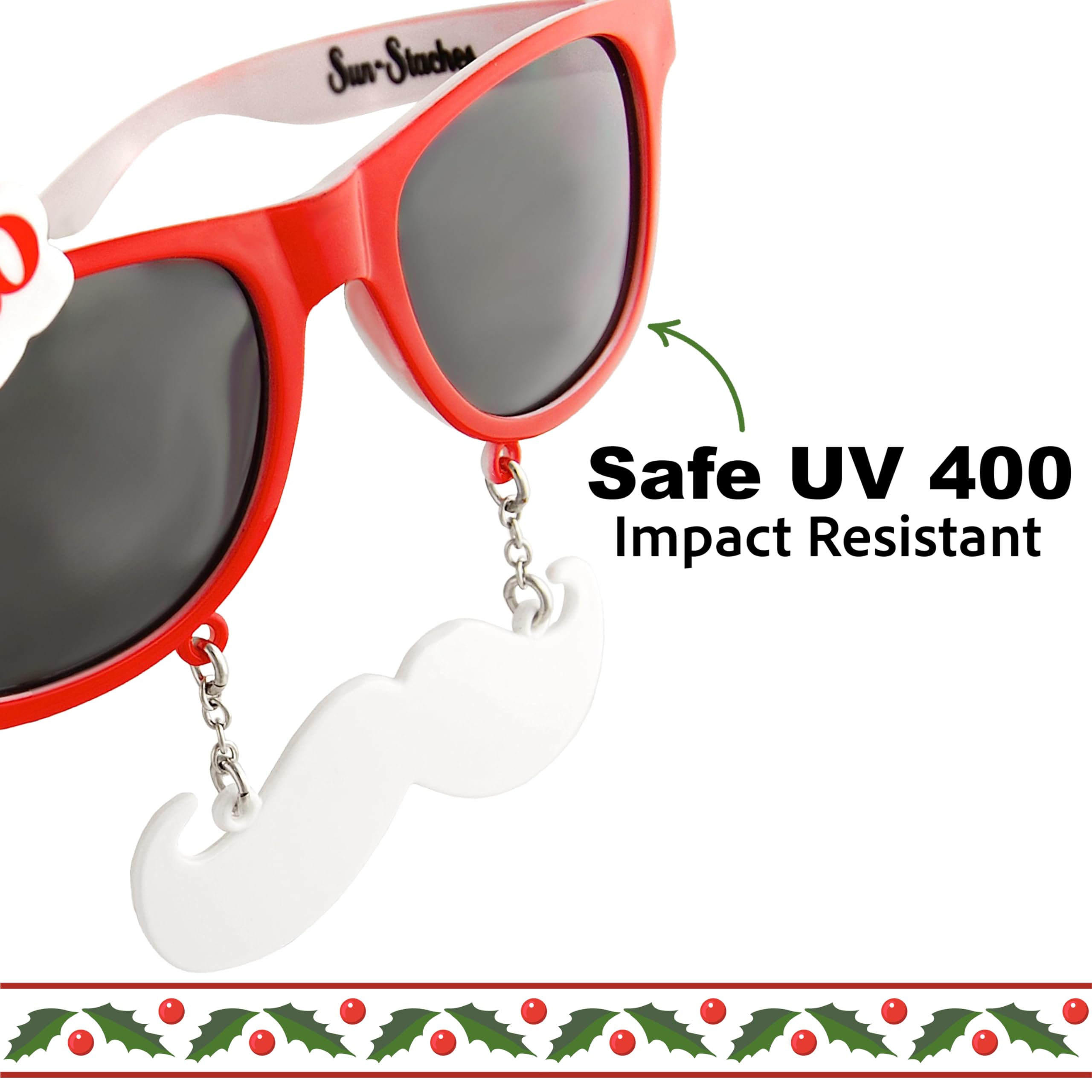 Sun-Staches Kostiumy imprezowe HoHoHo Toys Okulary przeciwsłoneczne SG1409