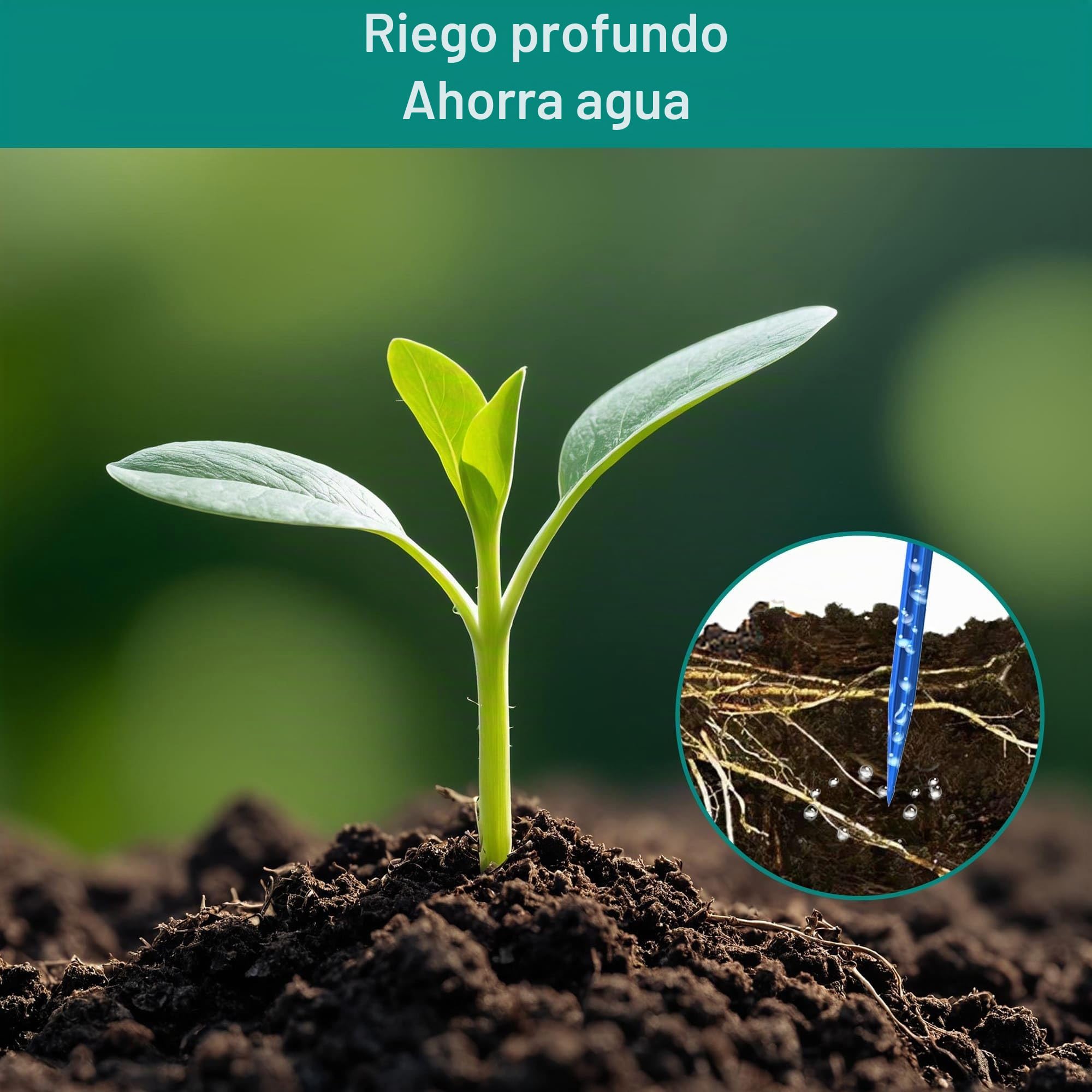 Biling Sistema de riego solar para jardín, riego automático, 15-20 plantas en maceta con panel de 3,5 W, manguera de 15 m, para balcón, jardín, invernadero, riego de vacaciones, sistema de riego de