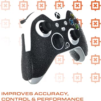 Talon Gaming Grips: GamLokR Collection Rubber Controller Grip for Microsoft Xbox Series X & S Controllers (Controller Not Included) Non-Slip Pro Gamer Grip for Sweaty Hands Adhesive Grip Skin