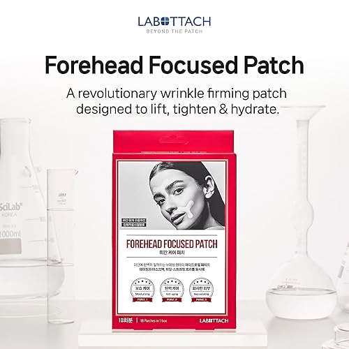 Miniatura 2 de Parches faciales antiarrugas 18 piezas Labottach Korean Skin Care Hydrogel Reafirming Patch para Entre los ojos, Líneas Sonrisas y Líneas Finas