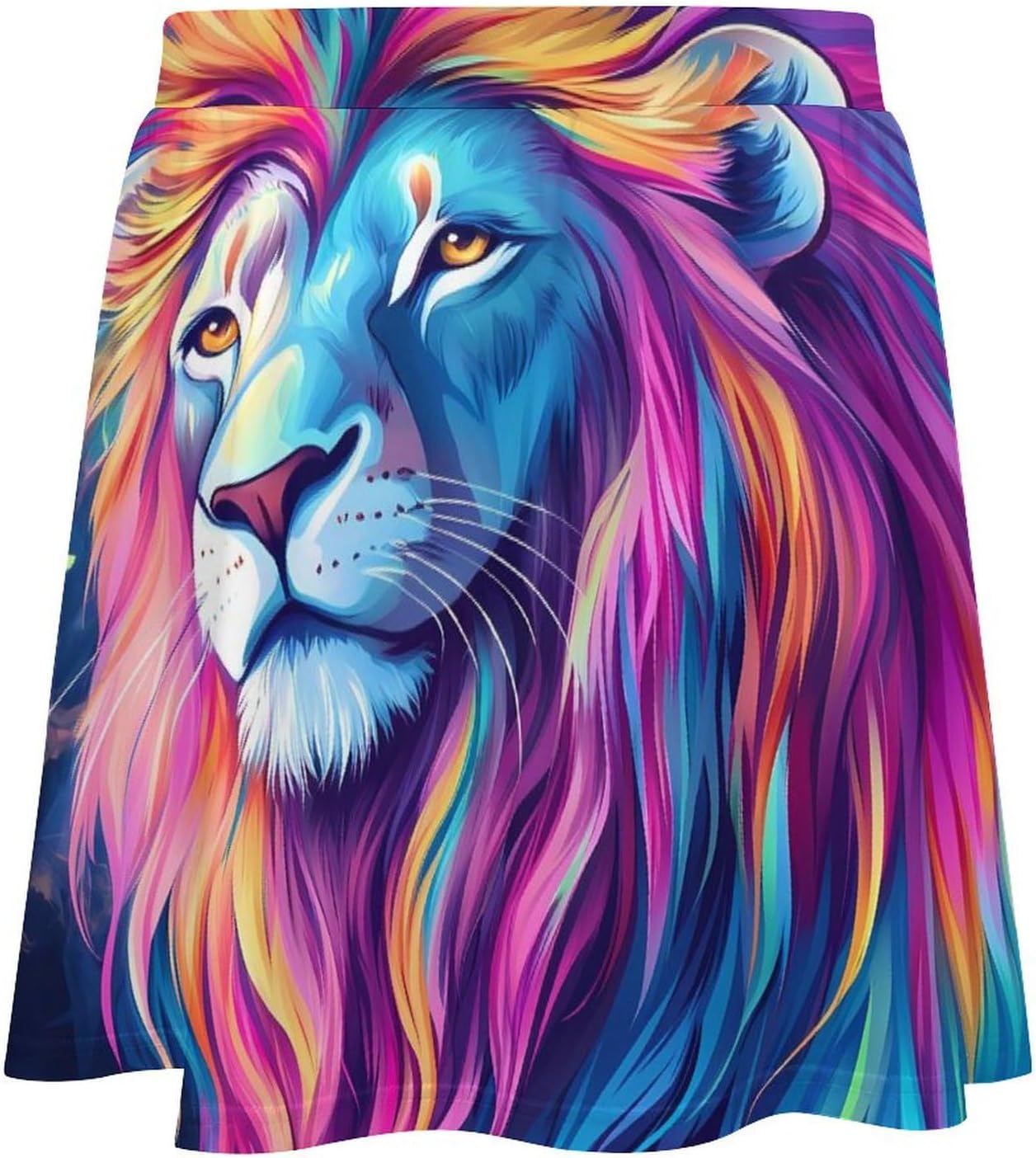 Queenlion Women Tennis Skirt Print Golf Skirts Mini Casual Workout Skorts