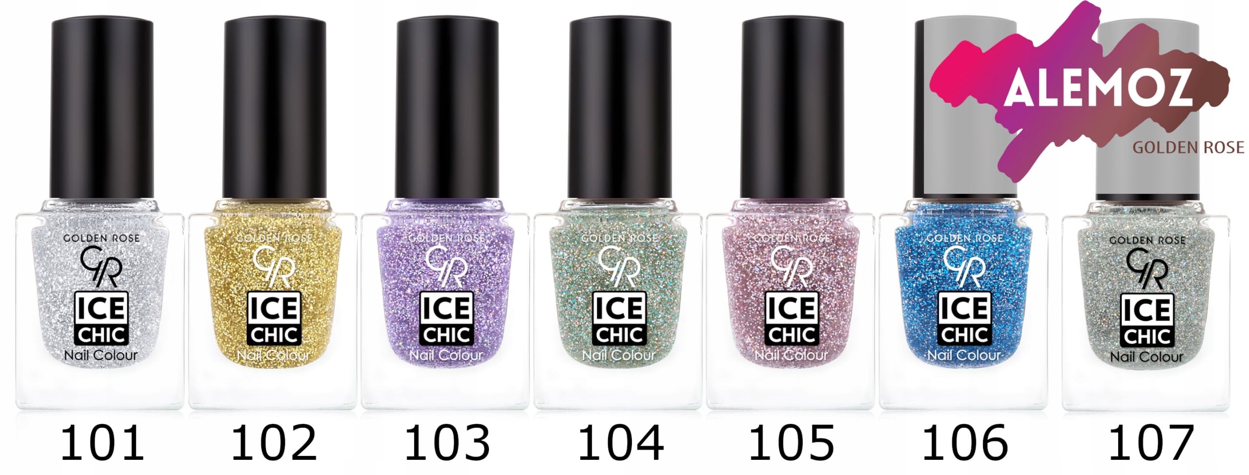 Golden Rose Ice Chic Nail Colour No:52