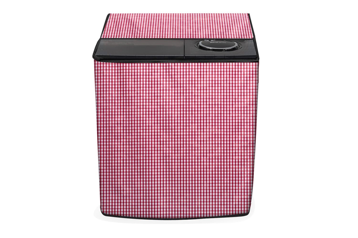 Stylista semi Automatic top Load Washing Machine Cover for 6 kg & 6.2 kg PVC Multicolor-image-37