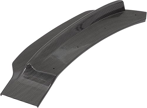 Vista 30 de SCITOO Alerón de labio delantero para Hyundai Elantra 2017-2018 para parachoques delantero negro brillante