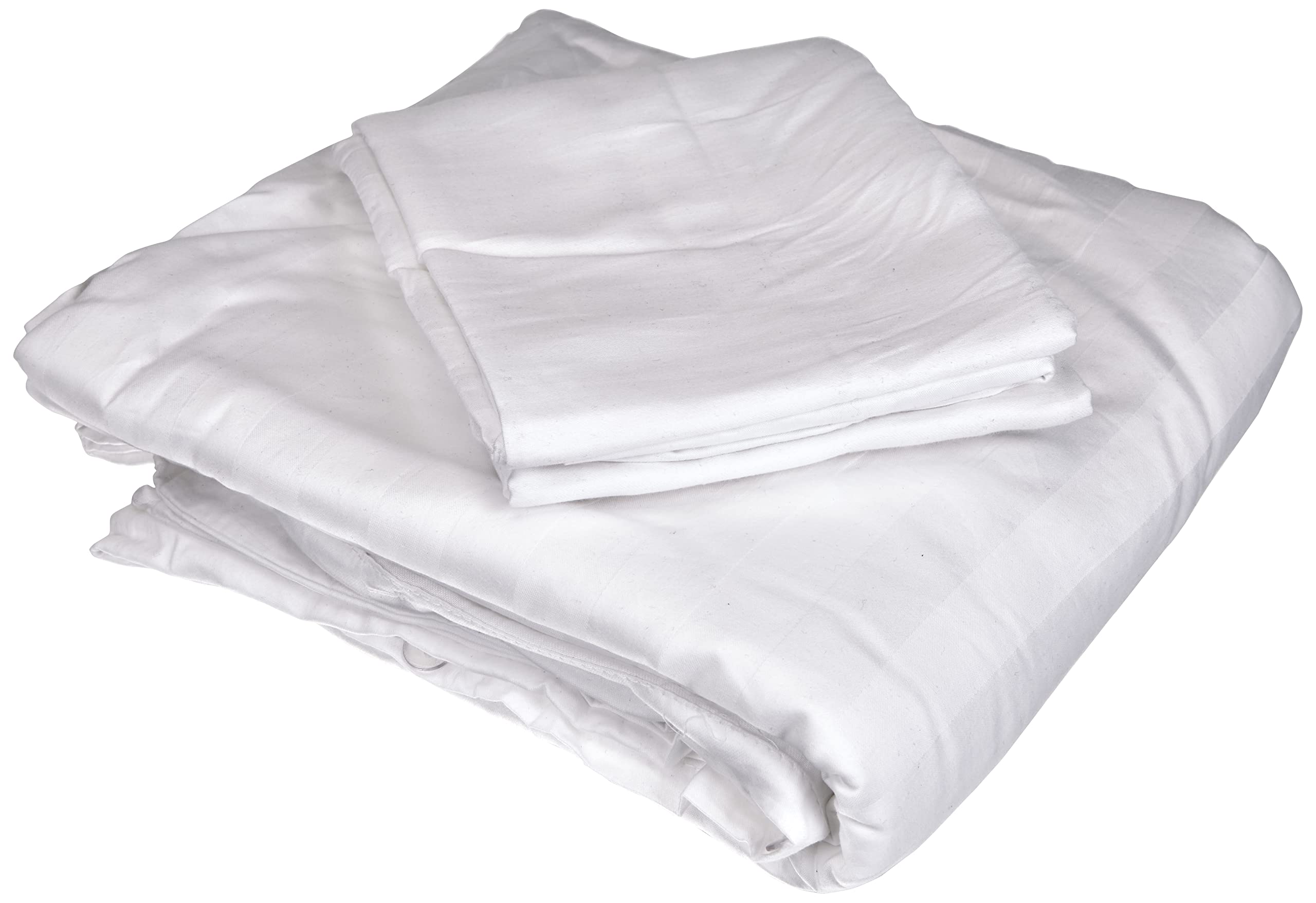 Housse de couette 220x240 cm et ses taies d'oreiller Blanc par Today