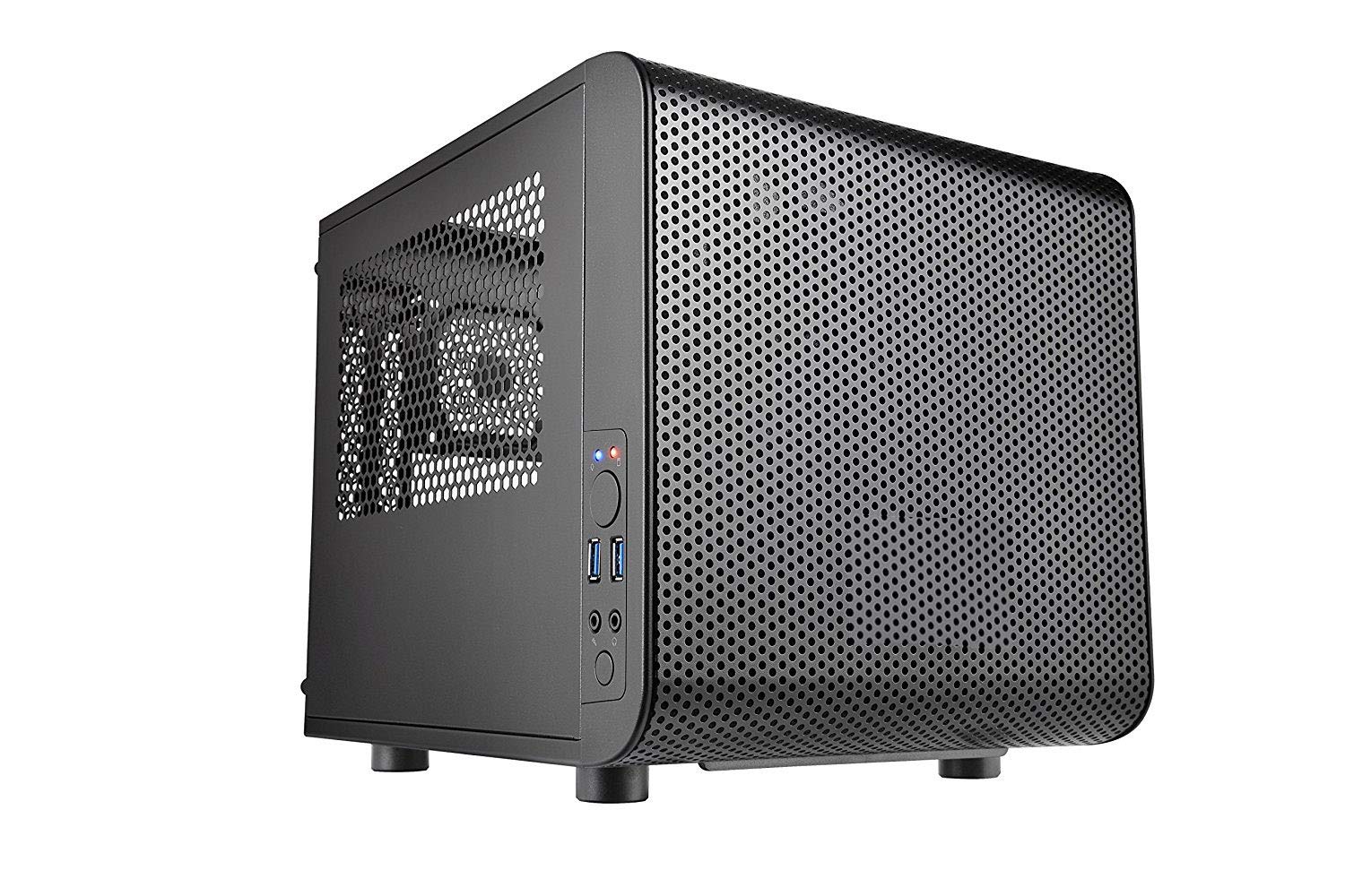 Adamant Custom 10-Core Liquid Cooled Mini-ITX Workstation Computer Intel Core i9-10900K 3.7GHz Z490i