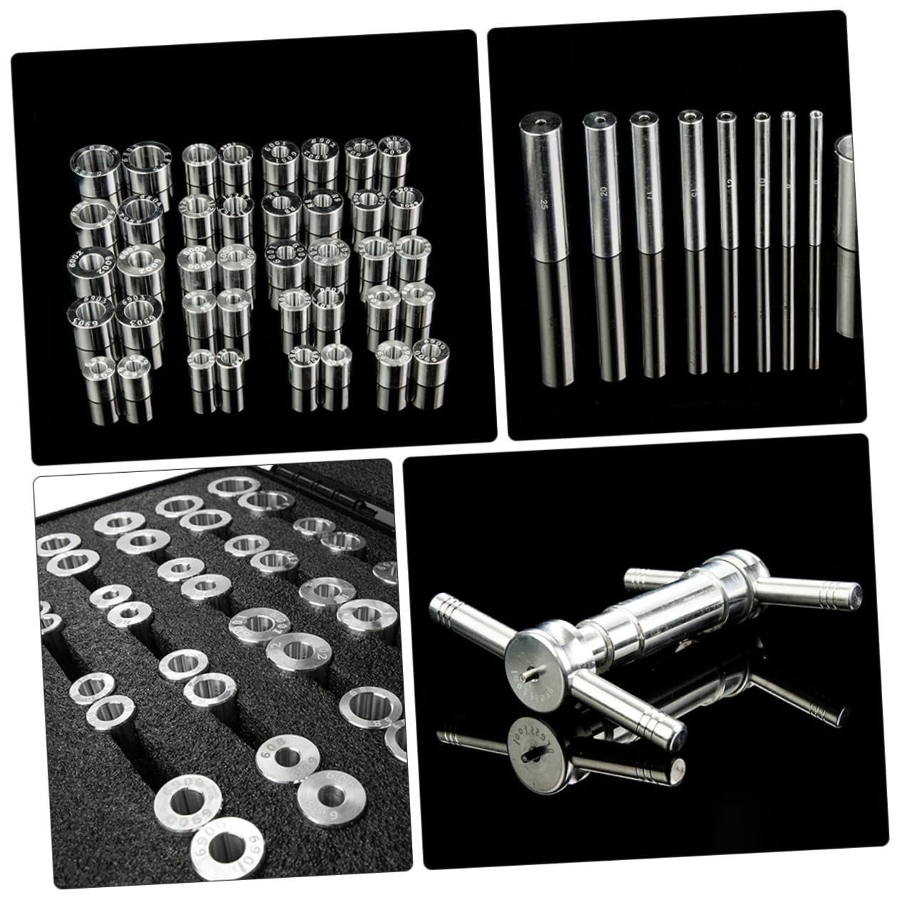 Kit D'installation de Roulements de Vélo 1 Set en Alliage D'aluminium Cnc