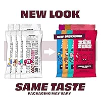 Vista 3 de Zee Zees Barras suaves horneadas de cereza de cacao, 1.3 onzas, paquete de 30, sin nueces, grano entero, seguras para la escuela, sobre la marcha