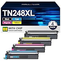 HALLOLUX TN248 TN248XL Toner Compatibili per Brother TN-248 Toner TN