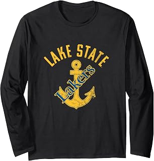 Lake Superior State University Lakers Large Long Sleeve T-Shirt