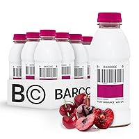 Vista 1 de Barcode Premium Sports - Bebida de hidratación deportiva sin azúcar añadida, bebida adaptógena con electrolitos, cereza negra, paquete de 12