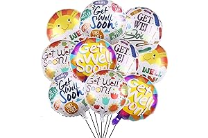 Get Well Soon Balloons: Expressing Sympathy and Cheer